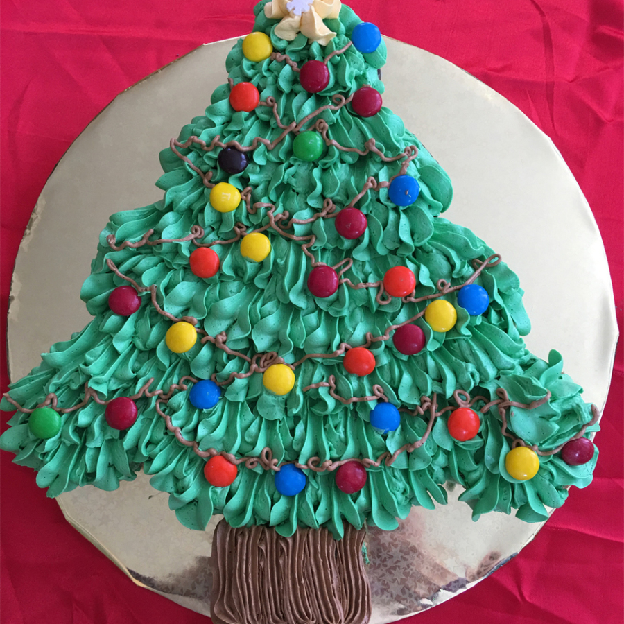 Christmas Tree Pull Apart Cupcakes : Christmas Tree Cupcakes Recipe